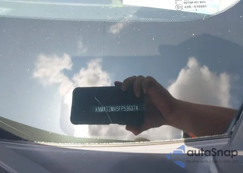 2015 Nissan Rogue Sv из США, поврежденный, VIN KNMAT2MV5FP536374